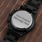 Uhr mit personalisierter Gravur